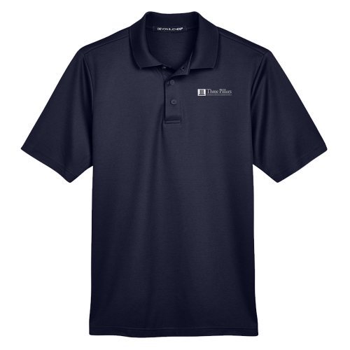 CrownLux Performance™ Men's Tall Plaited Polo