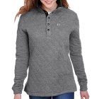 J America Ladies Quilted Snap Pullover